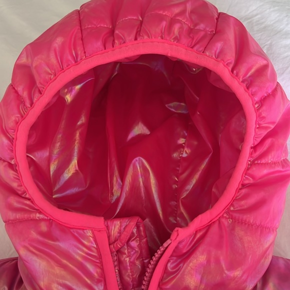 Appaman Puffy Coat bubblegum pink metallic toddler girls 4T💕 - Picture 12 of 15